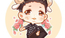 张艺兴漫画图片,青春活力，魅力四溢